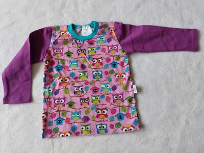 Babauba Shirt Gr. 80 NEU!   Eulen Hoots