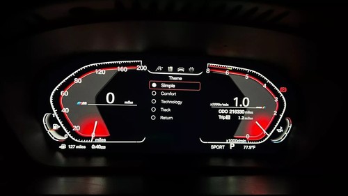 For BMW 5 Series E60/E61 2003-2009 Digital LCD Screen Instrument Cluster Monitor - Picture 9 of 12