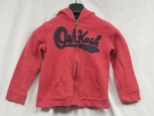 Oshkosh Bgosh Red Hoodie Jacket Boys Girls Unisex Size 6