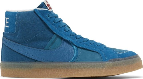 Nike Zoom SB Blazer Mid Size 11 Teal Gum Blue Shoes | eBay