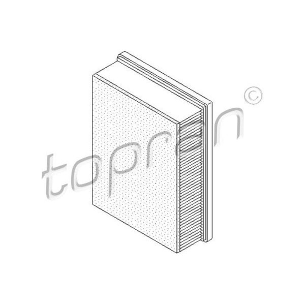 Topran Filtereinsatz Luftfilter FüR Peugeot 307 CC 308 SW I CitroëN C5 III-image