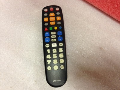 Easy Clicker Universal Remote Control UR2-211 Large ...