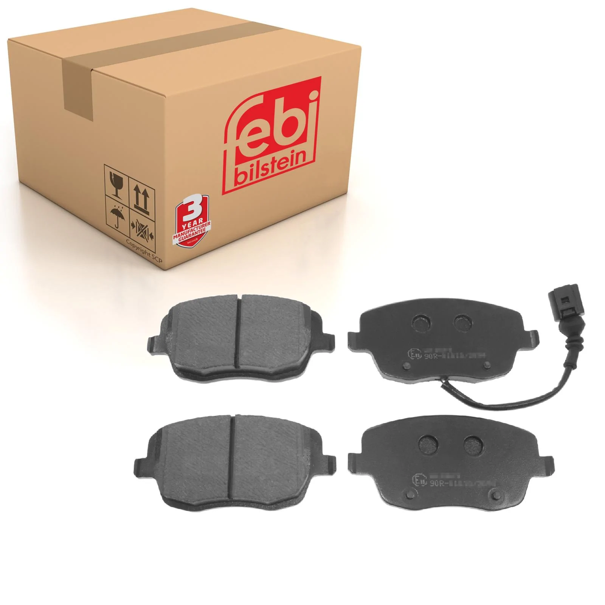あーる Front Brake Pads Polo Set Kit Fits VW 6Q0 698 151 C Febi