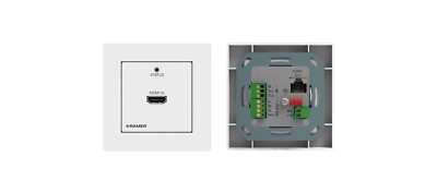 KRAMER - WP-789T 4K60 4:2:0 HDMI 1 Gang PoE Wall Plate Transmitter