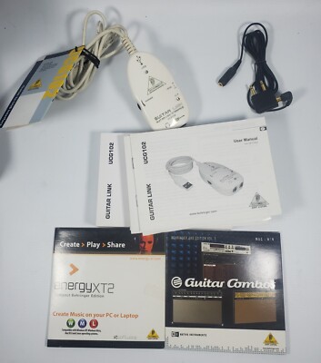 Behringer Guitar Link UCG102 Guitar-to-USB Audio Interface