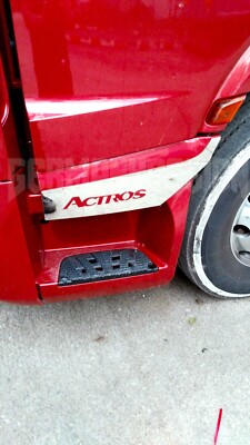 FITS Mercedes ACTROS MP4/MP5 TOP OF STEP CHROME Chrome Polished S.Steel 2 PCS