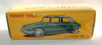Dinky Toys Citroën DS 19 - Edition Atlas 24C - 1/43 - Vert - Très Bon état