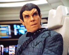JUDSON SCOTT as Commander Rekar - Star Trek: Voyager GENUINE SIGNED AUTOGRAPH
