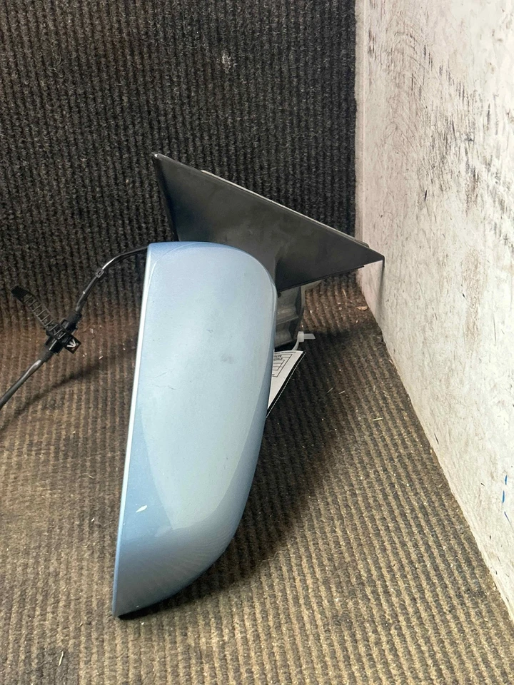 Fits 2002-2008 Audi A4, Blue Right Door Mirror, OEM:8E1858532AA01C Foto 3 de 4