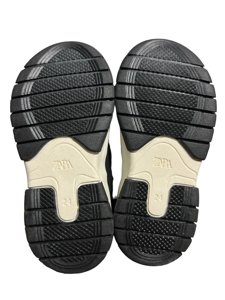 Botas de Invierno Zara Niño Pequeño Azul Marino Gris Nieve Talla 8 Nuevas con Etiquetas Foto 3 de 4