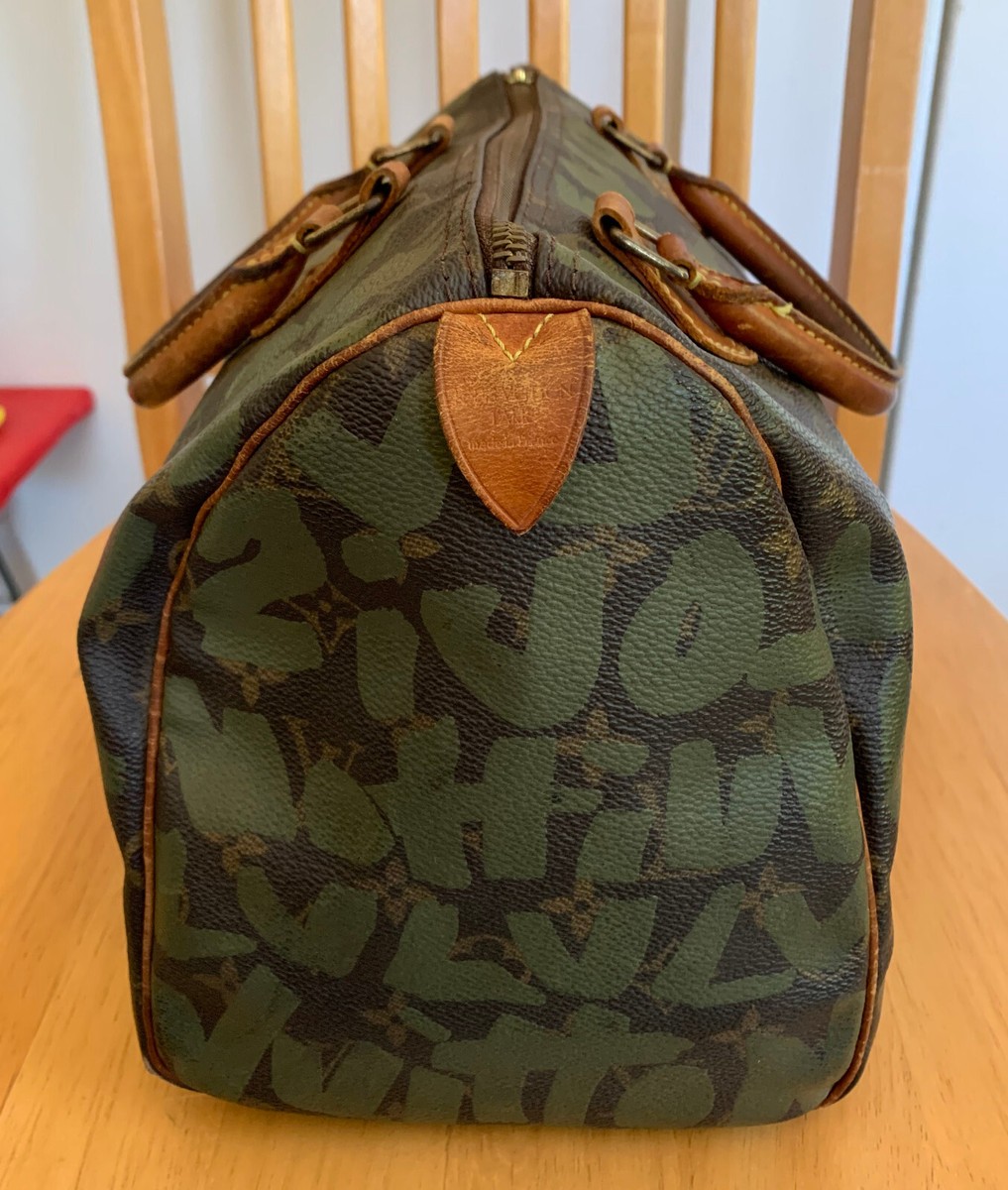 S/S 2001 Louis Vuitton x Sprouse Graffiti Speedy Bag | eBay