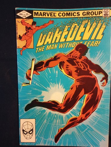 DAREDEVIL #185 - 1982 and DAREDEVIL #164 - reissue of 1980 - Picture 2 of 12