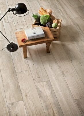 Carrelage Imitation Bois Ragno Casa39 Woodchoice Tea Chevron 11x54 Cm - Grès Cérame, ép. 9mm - Lot Neuf