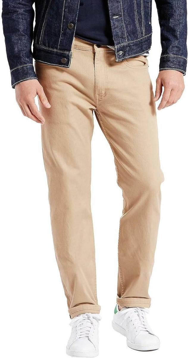 Levi's Men's 502 Taper Fit Jeans Punk Star Chino 34W x 30L