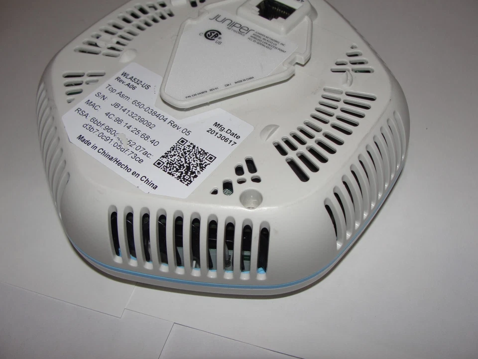 Juniper WLA532-US Wireless LAN Access Point w/2.4GHz & 5GHz (White) - Image 3 of 4