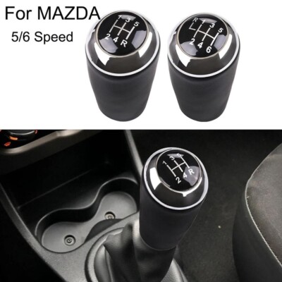 Schaltknauf für MAZDA 3 BL 5 für CR CW 6 II für GH CX7 ER PU Leder