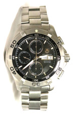 TAG Heuer Calibre 16 Chronograph Aquaracer Mens Watch Model CAF2010 Box, Papers 2
