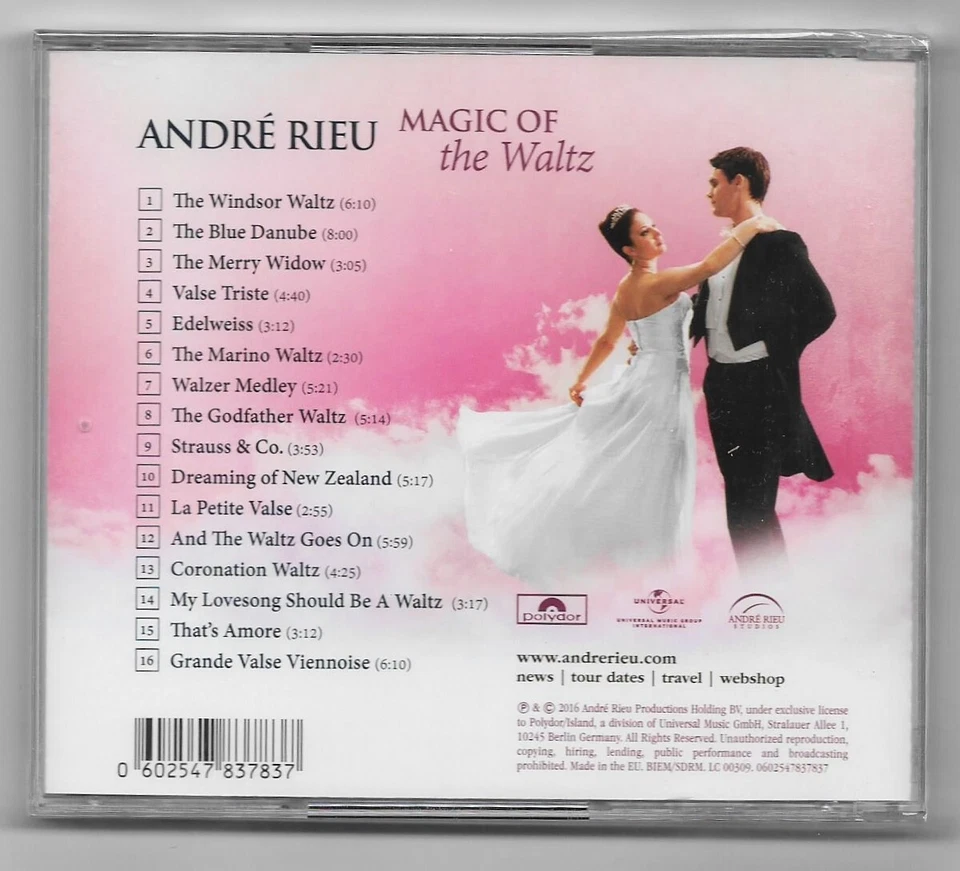 Andre Rieu - Magic Of The Waltz / CD / NEU & OVP - Bild 2 von 2