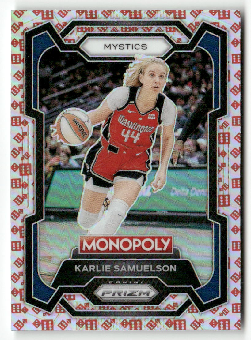 2024 Panini Prizm Monopoly WNBA #33 Karlie Samuelson Dice SP