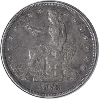 1878-S Trade Silver Dollar EF Uncertified #240 | eBay