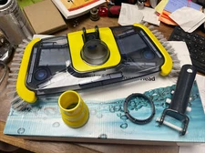 Poolaza 4-piece See Through Rectangular Pool Vacuum Head With Side Brush