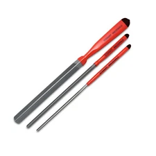 3-Corner Fret Dressing File - Set of 3 - For Guitar/Luthier