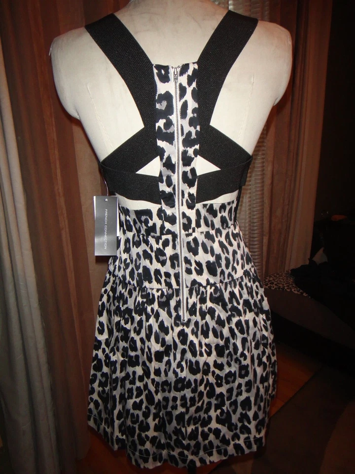 Vestido para mujer French Connection Cheetah talla 6