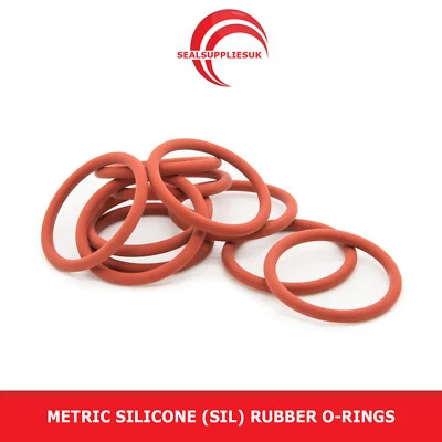 SEALSUPPLIESUK Imperial Silikon Gummi O-Ring Dichtungen 1,78 mm Querschnitt BS001-BS031-UK SUPP.