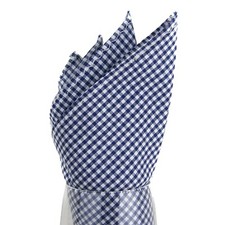 100 Cotton 13" - 13" Pocket Squares for Business, Weddings  Formals