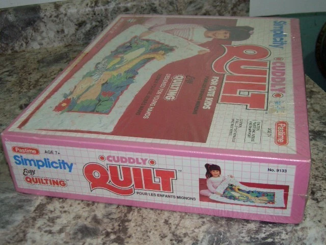Simplicity quilt kit for kids Pastime quilting for young hands New in box - Image 3 of 4