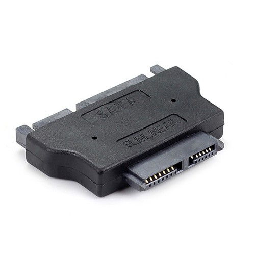 22pin Female 2.5 inch SSD to 13pin Male SATA Converter Slim ODD Power 7pin Data - Picture 5 of 6