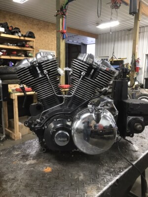 01 Yamaha XV1600 XV 1600 AL Roadstar Engine Motor 