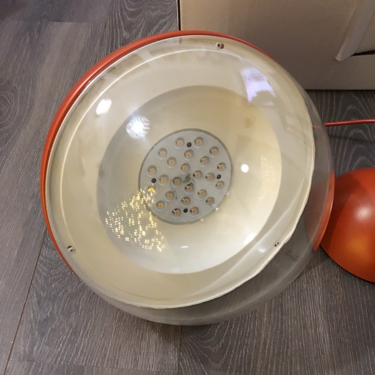 NEW IN BOX Ikea Red VASTER Pendant Lamps Space Modern Retro