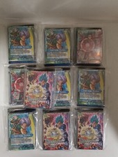LOTTO 10X DRAGON BALL SUPER CARD GAME TRIAL DECK CCG TCG