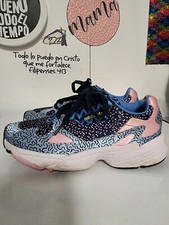 Size 9 - adidas Falcon Glow Blue