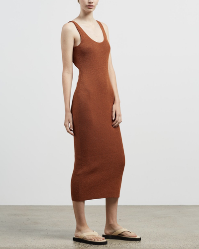 BNWT BEC \u0026 BRIDGE RUST BOWIE MIDI DRESS 