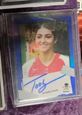 2022 Jackass Movie Danielle O'Toole Blue #/50 Autograph Zerocool Signed On Card