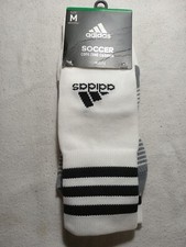 Adidas Soccer Copa Zone Cushion Climalite Socks White/Black/Gray Size M