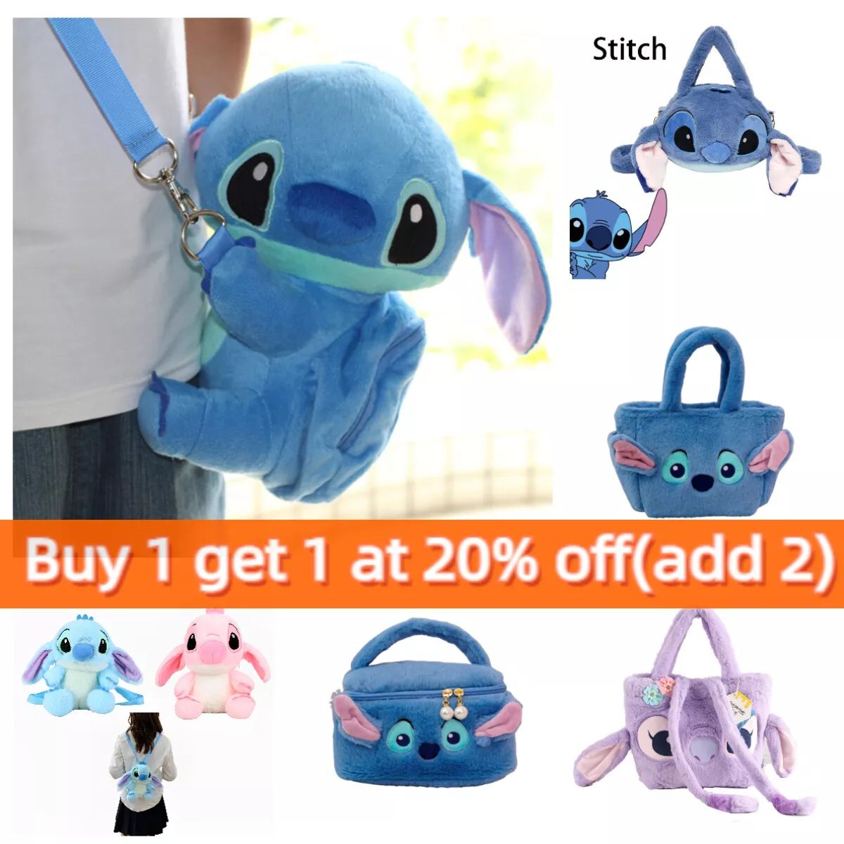 Soft toy bags sale