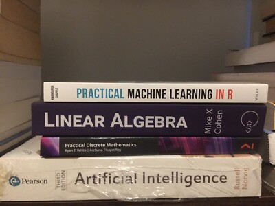 Artificial intelligence, Discrete Mathematics, Linear Algebra, Machine Learning