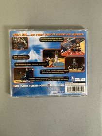 NBA2K (Sega Dreamcast, 1999)  w/Manual