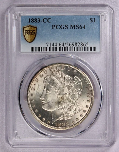 1883 CC Morgan Dollar PCGS MS64 ~