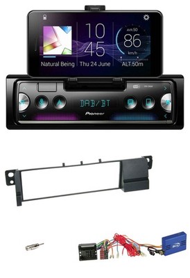 Pioneer USB CAN-Bus Bluetooth DAB Car Stereo for BMW 3 Series E46 2002-2007 Black
