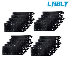 LABLT 20pcs Oscillating Saw Blades Multi Tool Blades Quick Release Saw Blades