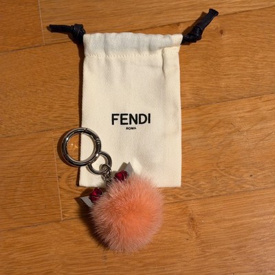 FENDI Bag Bugs Monster / Taschenanhänger / Schlüsselanhänger / Nerz - NEU