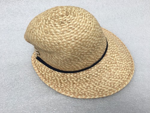 Sunbody Hat Artisan Handcrafted Of Guatemalan Palm Leaves One Size With Ponytail