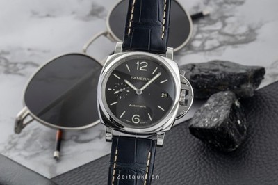 Panerai Luminor Due 3 Days Edelstahl Automatik Herrenuhr Ref. PAM00903 Papiere