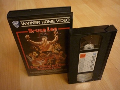 Vhs Der Mann Mit Der todeskralle Bruce Lee Warner FSK18 Großbox , SAMMLERZUSTAND