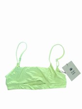 Toast Swim Bikini Top Neon Green New RRP $60 Size XS 6 8