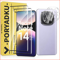 Panzer Schutzglas FüR Xiaomi Redmi Note 14 Pro Plus 6,67 Zoll 9H HäRte 2 StüCk